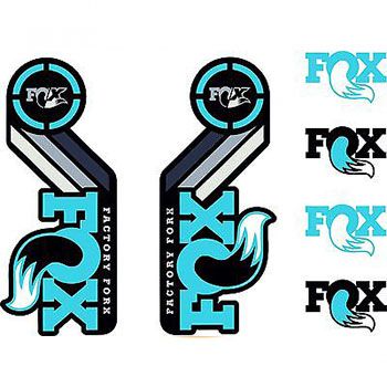 UNIVERSAL DECAL KIT BLUE FOR FORKS AND SHOCKS FOX 2015/16